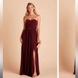Birdy Grey Grace Convertible dress in Chiffon Cabernet